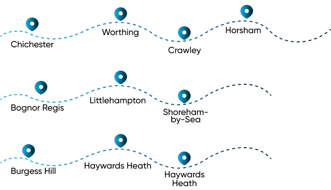 West Sussex locations